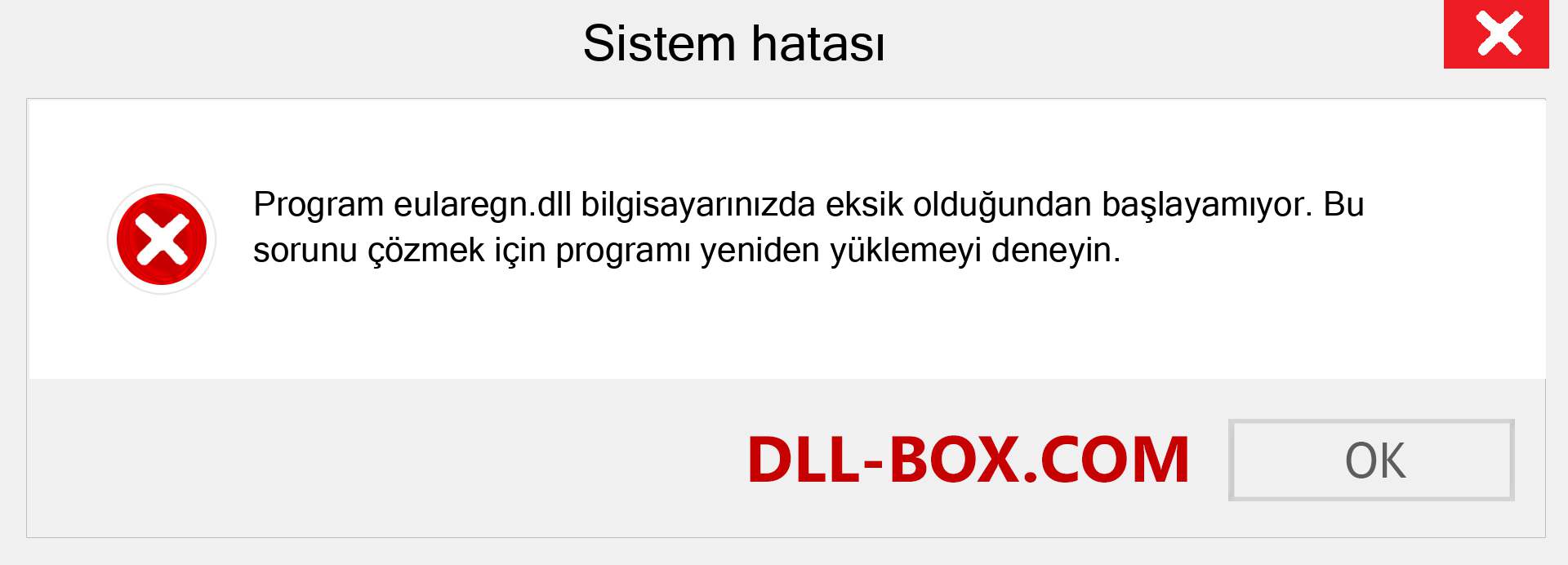 eularegn.dll dosyası eksik mi? Windows 7, 8, 10 için İndirin - Windows'ta eularegn dll Eksik Hatasını Düzeltin, fotoğraflar, resimler